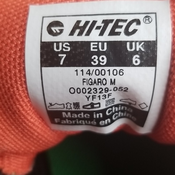 Hi-Tec Figaro Hiking Shoes US 7 - Picture 6 of 6